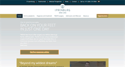 Desktop Screenshot of iprenburgspine.com